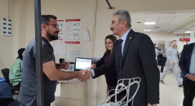CHP İl Başkanı Yeşiltaş'tan Yılbaşı ziyaretleri
