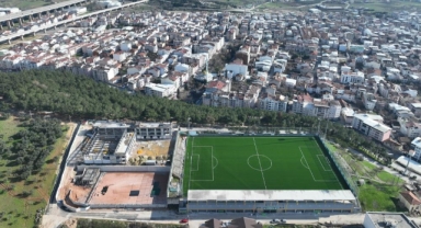 Demirtaş Spor Kompleksi’ndeki çalışmalar hızlandı