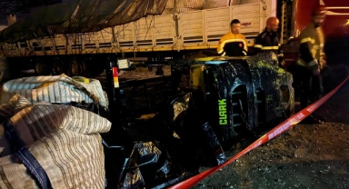 Forkliftin altında kalan işçi hayatını kaybetti