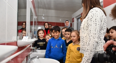 İznik'te binlerce su tasarrufu aparatı dağıtıldı
