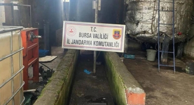Jandarmadan kaçak mazot operasyonu