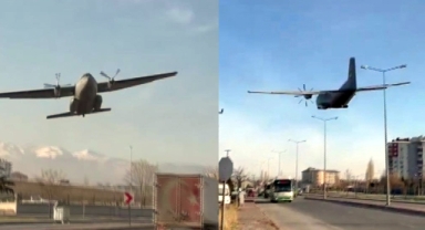 Kayseri’den kalkan eğitim uçağı acil iniş yaptı