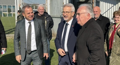 Nilüfer Belediye Başkanı Turgay Erdem, Bursaspor’u ziyaret etti