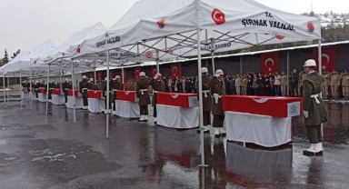 Pençe-Kilit şehitleri memleketlerine uğurlandı