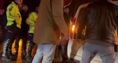Polise saldıran alkollü sürücü tutuklandı