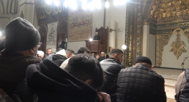 Regaip Kandili’nde Bursalılar Ulu Cami’ye akın etti