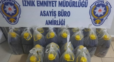 Zeytinyağı hırsızları yakalandı