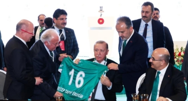 Başkan Bür'ün Cumhurbaşkanı Erdoğan ile görüşmesi heyecan oluşturdu