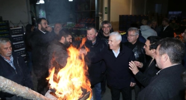 Bozbey’den hal esnafına müjde