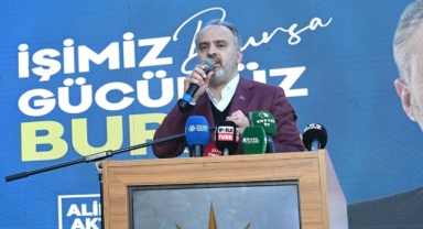 Bursa Büyükşehir Belediye Başkanı Alinur Aktaş’ın seçim irtibat ofisi açıldı