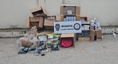 Bursa polisi kaçak tütüne geçit vermedi