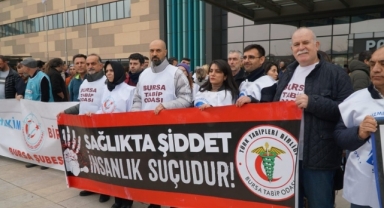 Bursa Tabip Odası doktora yapılan saldırıyı kınadı