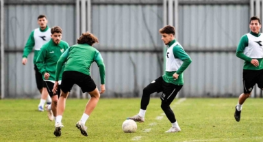 Bursaspor, Ankara Demirspor maçı hazırlıklarını sürdürdü