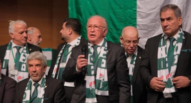 Bursaspor Başkanı Sinan Bür, Cumhurbaşkanı Erdoğan’la görüştü
