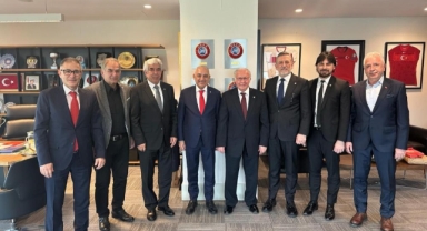 Bursaspor Kulübü’nden TFF’ye ziyaret