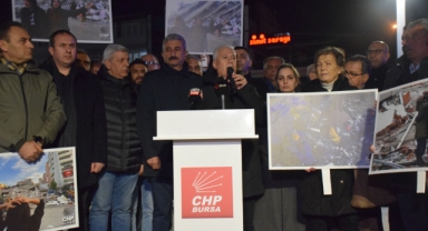 CHP Bursa 04:07'de meydanlardaydı