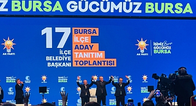 Cumhurbaşkanı Erdoğan Bursa'da