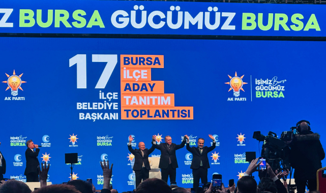 Cumhurbaşkanı Erdoğan Bursa'da