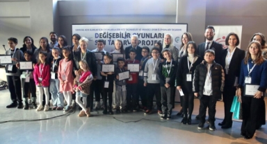 DOST Projesi’ne katılan çocuklar tasarımlarını tanıttı