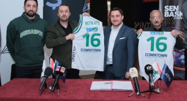 Dowtown, Bursaspor Basketbol Takımının sponsoru oldu