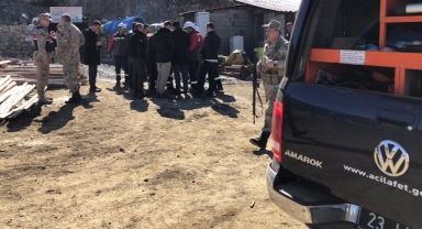Elazığ’da maden ocağında göçük: 2 işçi göçük altında
