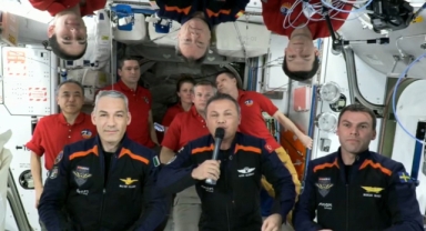 Gezeravcı’yı taşıyan Dragon kapsülü ISS’ten ayrıldı