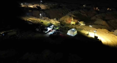 Göçükteki arama faaliyetleri durduruldu