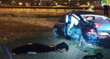 İnegöl'de feci kaza: 2 ölü, 2 yaralı