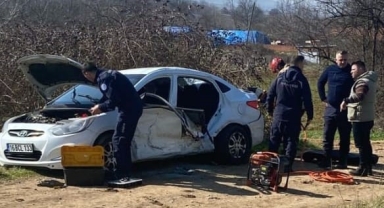 İnegöl'de trafik kazası: 5 yaralı