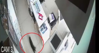 Kırılan tavandan aşağı kedi düştü