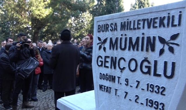 Mümin Gençoğlu kabri başında anıldı