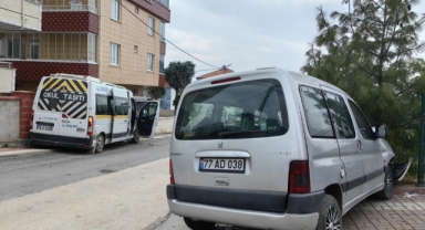 Öğrenci servisi kaza yaptı: 7 kişi yaralandı