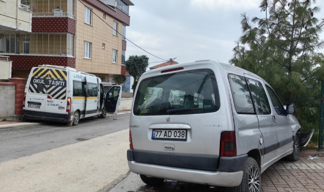 Öğrenci servisi kaza yaptı: 7 kişi yaralandı