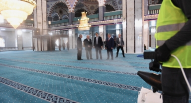 Osmangazi’deki camilerde Ramazan hazırlığı