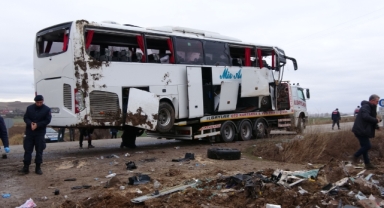 Otobüs kazaları can almaya devam ediyor