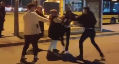 Otobüs şoförüyle yolcu arasında kavga çıktı