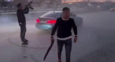 Pompalı tüfeklerle ateş eden magandalar yakalandı