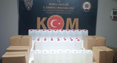 Sahte alkol üreten şahıslar yakalandı