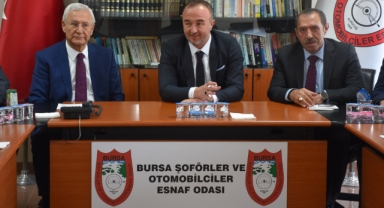 Şoförler Odası başkanları Bursa'da toplandı