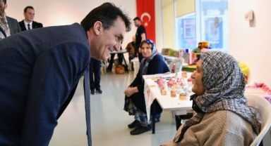 ALBAM sakinlerinden Yaşlılar Haftası sergisi