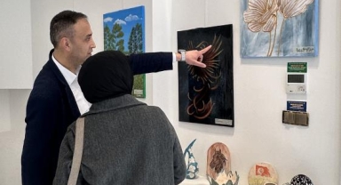 Bağımlılıkla mücadelenin sergisi