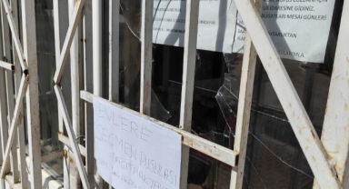 İnegöl'de muhtarlık binasına saldırı