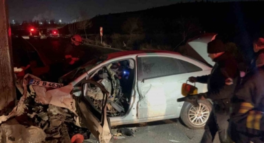 Eskişehirde feci kaza:1 ölü