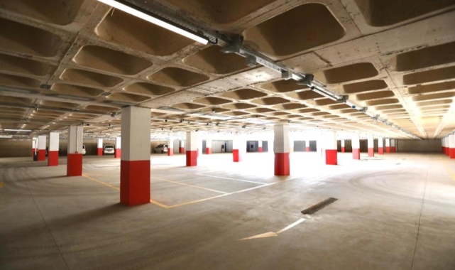 İnegöl’de 200 araçlık ücretsiz otopark hizmete girdi