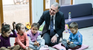 İnegöl'de çocuklar ana kucağıyla hayata ilk adımı atacak
