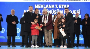Mevlana’da anahtarlar teslim edildi