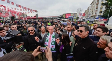 Muharrem İnce, Bursa'da esnafı ziyaret etti