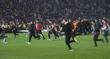 Olaylı maçta 12 gözaltı!