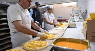 Osmangazi zabıtasından pide gramajı denetimi