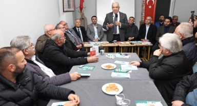 Özdemir’den CHP Gürsu adayı Haşim Öztürk’e destek